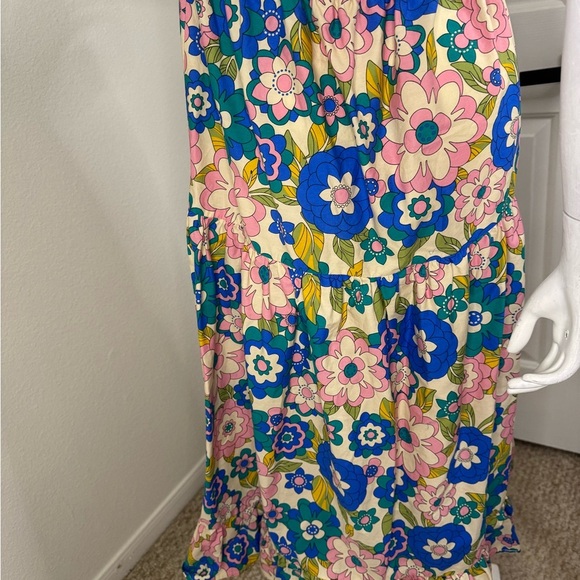 Fore Floral Maxi Dress - Multicolor. #149 - Picture 11 of 14
